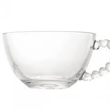 XICARA CHA 200ML CRISTAL CORACAO S/P