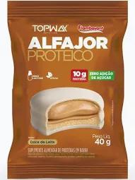 ALFAJOR PROTEICO TOPWAY 40G DOCE DE LEITE