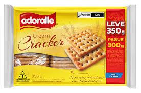 BISCOITO ADORALLE 300GR CREAM CRACKER un