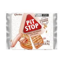 BISCOITO MARILAN PIT STOP 91G RECHEADO PEITO  PERU