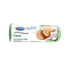 BISCOITO RACINE FESTIVA RECHEADO 105G COCO