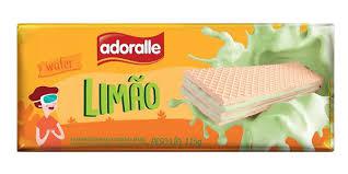 BISCOITO WAFFER ADORALLE LIMAO 90G un