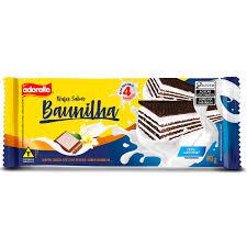 BISCOITO WAFFER ADORALLE RECH BAUNILHA 90G un