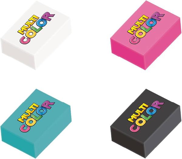 BORRACHA FABER CASTELL MULTICOLOR SORTIDA ROSA 1UN