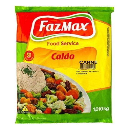 CALDO EM PO FAZ MAX 1KG CARNE
