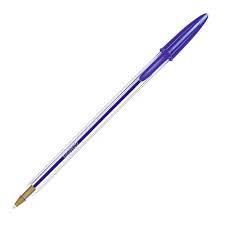 CANETA BIC TRADICIONAL CRISTAL AZUL