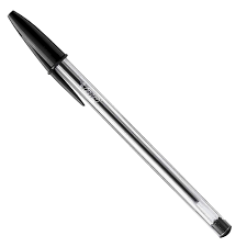 CANETA BIC TRADICIONAL CRISTAL PRETA