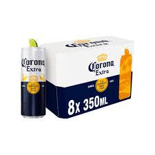 CERVEJA CORONA LATA 8X350ML