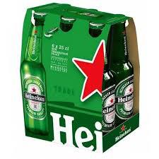 CERVEJA HEINEKEN SHOT 6X250ML