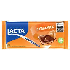 CHOCOLATE BARRA LACTA 104G RECHEADO CARAMELO