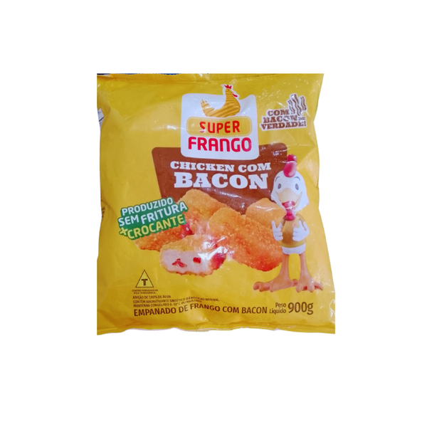EMPANADO CHICKEN COM BACON 900G SUPER FRANGO
