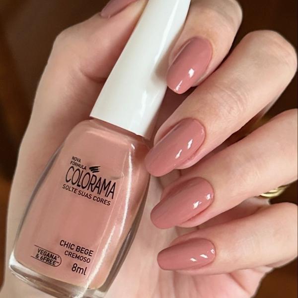 ESMALTE COLORAMA CHIC BEGE