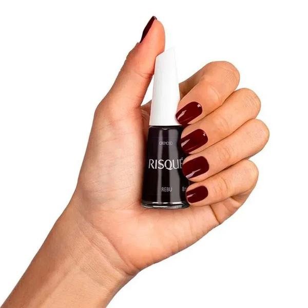 ESMALTE RISQUE BL 8ML REBU