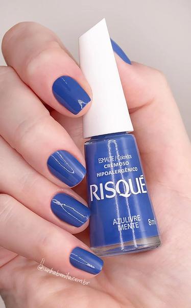 ESMALTE RISQUE BL AZUL LIVRE MENTE