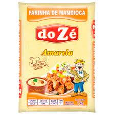 FARINHA DE MANDIOCA AMARELA DO ZE 1KG