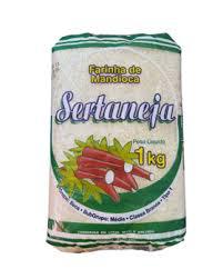 FARINHA DE MANDIOCA SERTANEJA 1KG
