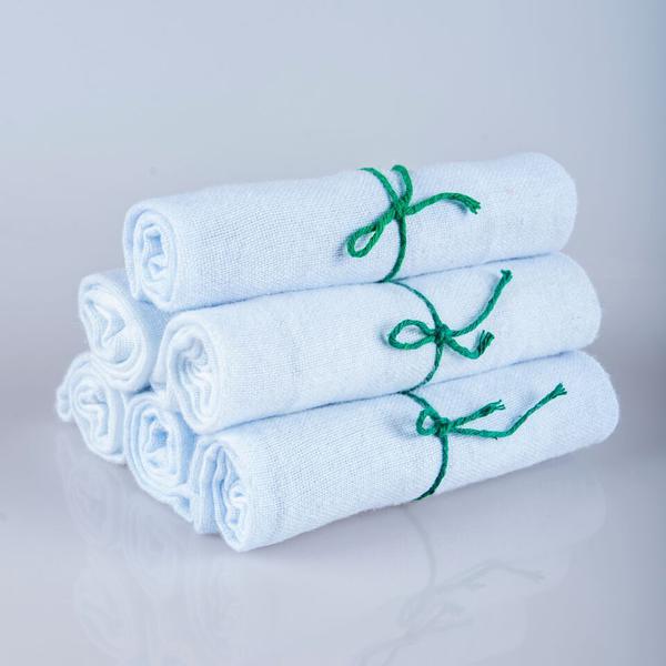 FLANELA BRANCA 40X60