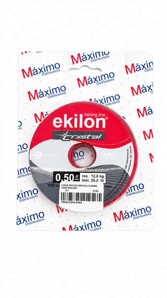 LINHA EKILON BRANCA 0.50MM 100M ENCART