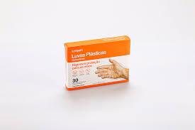 LUVA PLASTICA LUMIPAM  30X1