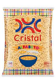 MACARRAO CRISTAL SEMOLA 500G ALFABETO un