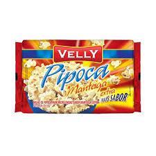 MILHO DE PIPOCA PARA MICROONDAS VELLY MANTEIGA 9