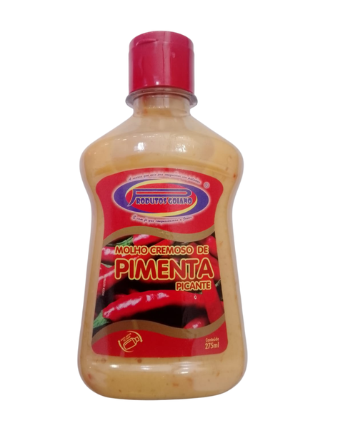 MOLHO DE PIMENTA PICANTE 275ML PRODUTOS GOIANO