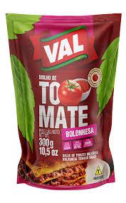 MOLHO DE TOM BOLONHESA VAL POUCH 300GR
