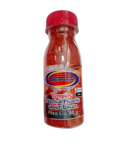 PAPRICA PICANTE AROMA BACON 80G GOIANO