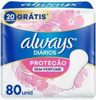 PROTETOR DIARIO ALWAYS REGULAR L40P30 PROM