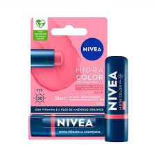PROTETOR LABIAL NIVEA 4,8G HIDRA COLOR ROSE