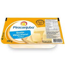 QUEIJO MINAS PADRAO PIRACANJUBA PEDACO 200G