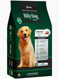 RACAO PARA CACHORRO BILLY DOG PREMIUM CARNE 25KG
