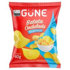 SALGADINHO BATATA ONDULADA GUNE TRADICIONAL 40GR
