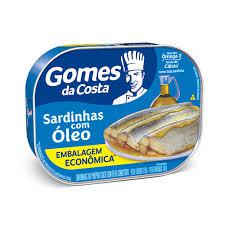 SARDINHA GOMES DA COSTA OLEO 250G