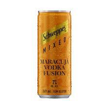 SCHWEPPES MIXED VODKA MARACUJA LT 269ML
