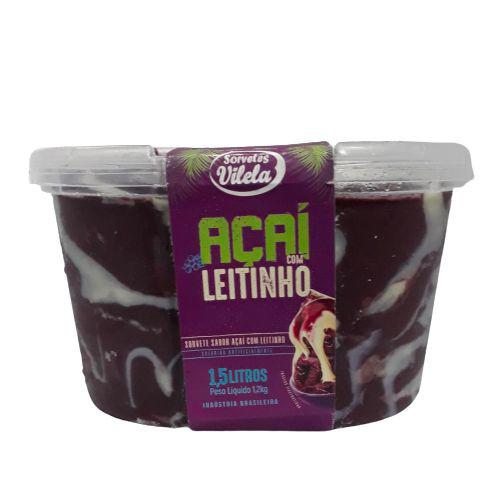 SORVETE ACAI COM LEITINHO 250ML