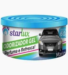 STARLUX AUTO ODORIZADOR GEL 60G MARINE