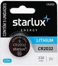 STARLUX ENERGY BATERIA LITHIUM 2032 3V