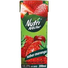 SUCO NUTRINECTAR 200ML MORANGO INTEGRAL