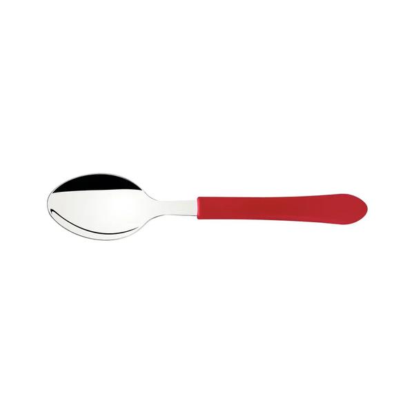 TALHERES CAPRESE VERMELHO COLHER