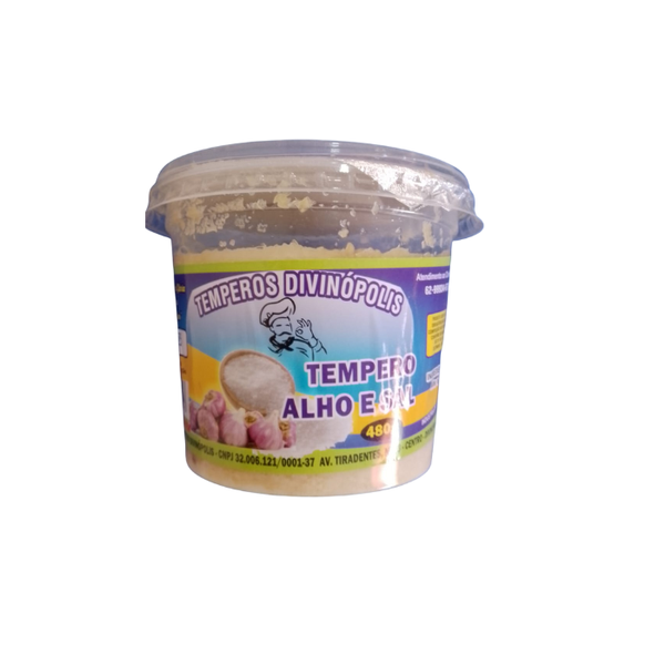 TEMPERO DIVINOPOLIS 480G ALHO E SAL