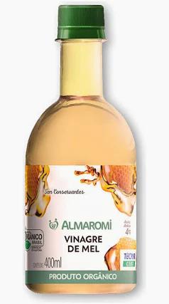 VINAGRE DE MEL ORGANICO ALMAROMI 400ML