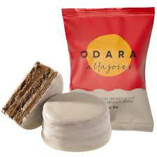 ALFAJOR ODARA 65GR CHOCOLATE BRANCO