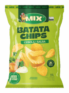 BATATA CHIPS MIX 150GR CEBOLA E SALSA