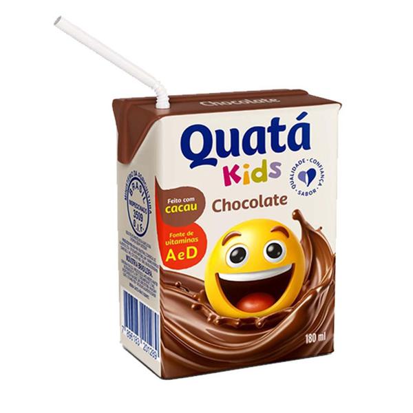 BEBIDA LACTEA QUATA 180ML CHOCOLATE
