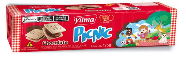 BISC VILMA PICNIC 125GR CHOCOLATE