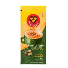 CAPPUCCINO TRES CORACOES 20GR PISTACHE