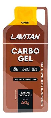 CARB-UP GEL LAVITAN 40GR CHOCOLATE