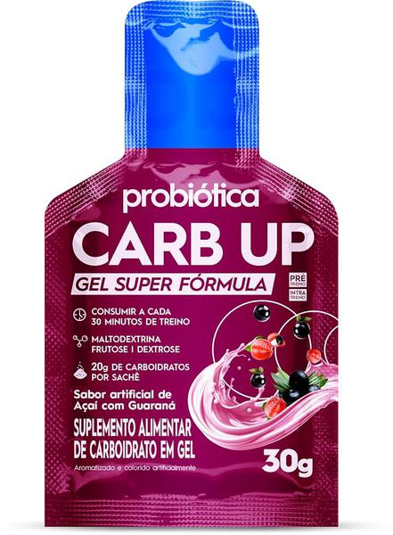 CARB-UP GEL PROBIOTICA 30GR ACAI E GUARANA