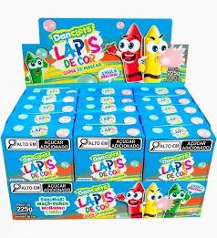 CHICLE DANCLETS DANILLA 15GR LAPIS DE COR